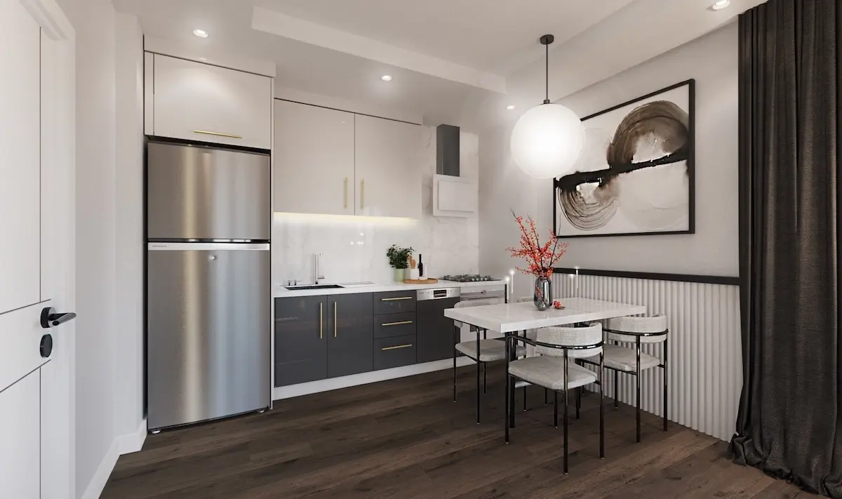 Fitted kitchen